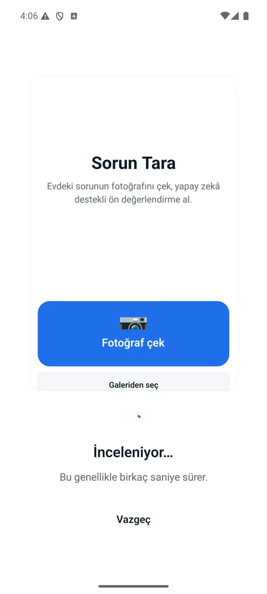 Ustify fotoğraf incelenirken gösterilen ekran